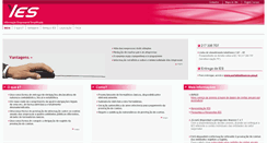 Desktop Screenshot of ies.gov.pt