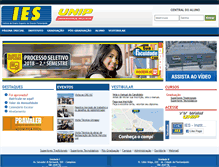 Tablet Screenshot of ies.edu.br