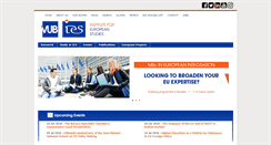 Desktop Screenshot of ies.be