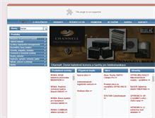 Tablet Screenshot of ies.cz